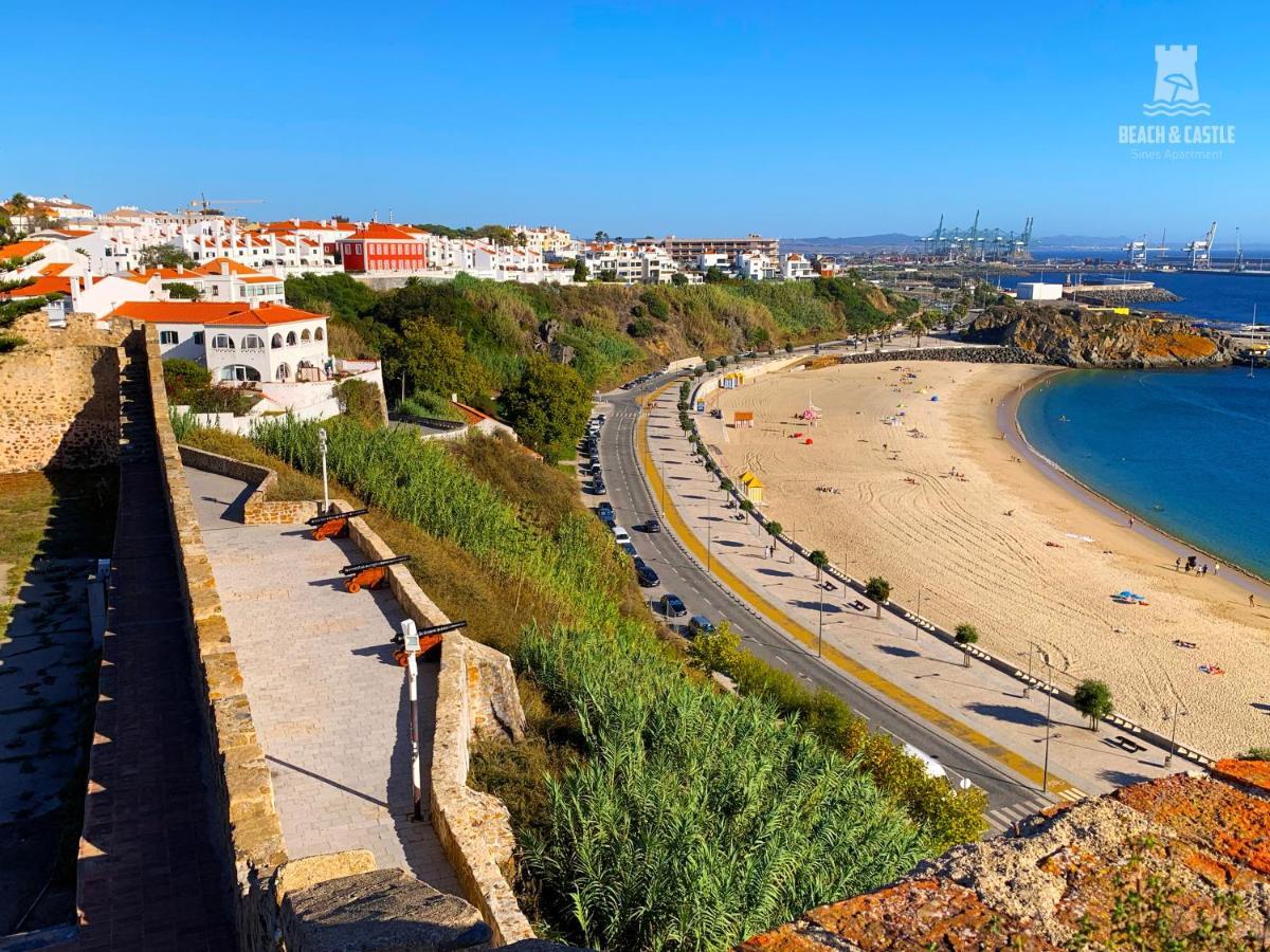 Beach & Castle - Sines Apartment Exteriör bild